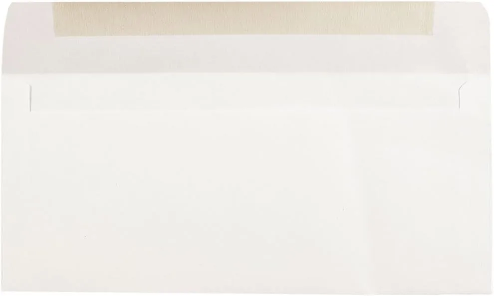 JAM PAPER #9 Commercial Envelopes - 3 7/8 x 8 7/8 - White - 25/Pack #9 25 Per Pack