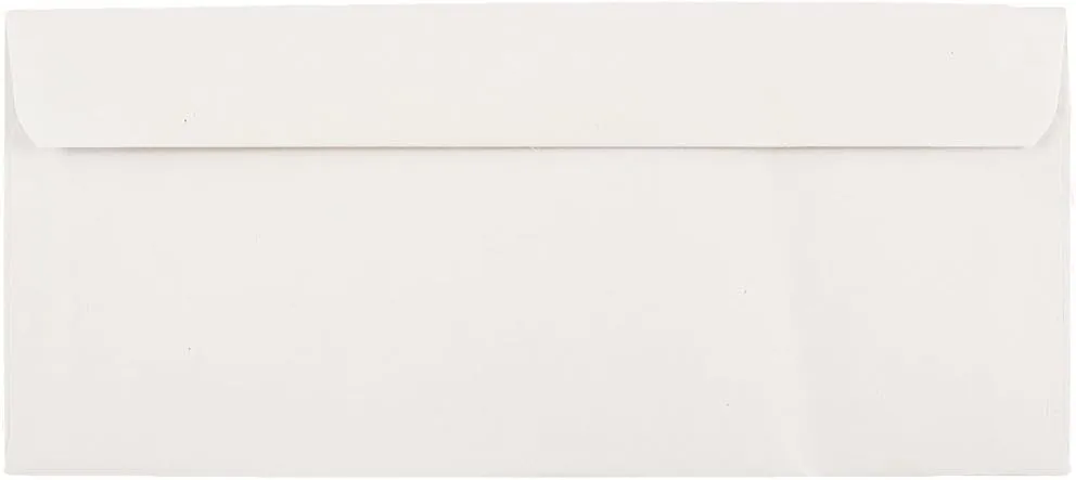JAM PAPER #9 Commercial Envelopes - 3 7/8 x 8 7/8 - White - 25/Pack #9 25 Per Pack