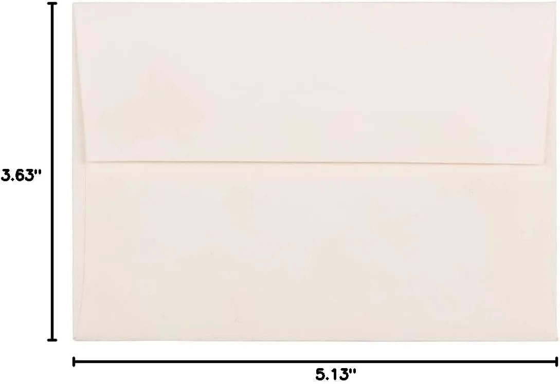 JAM PAPER Booklet Invitation Envelopes