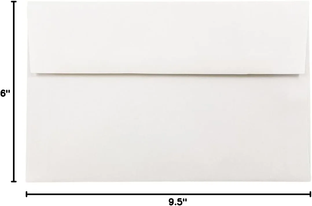JAM PAPER Booklet Invitation Envelopes