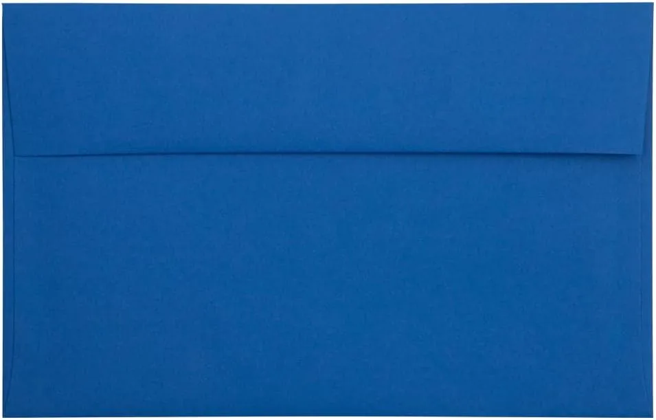 JAM PAPER Premium Invitation Envelopes - Presidential Blue