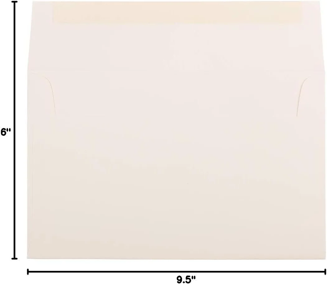 JAM PAPER Booklet Invitation Envelopes