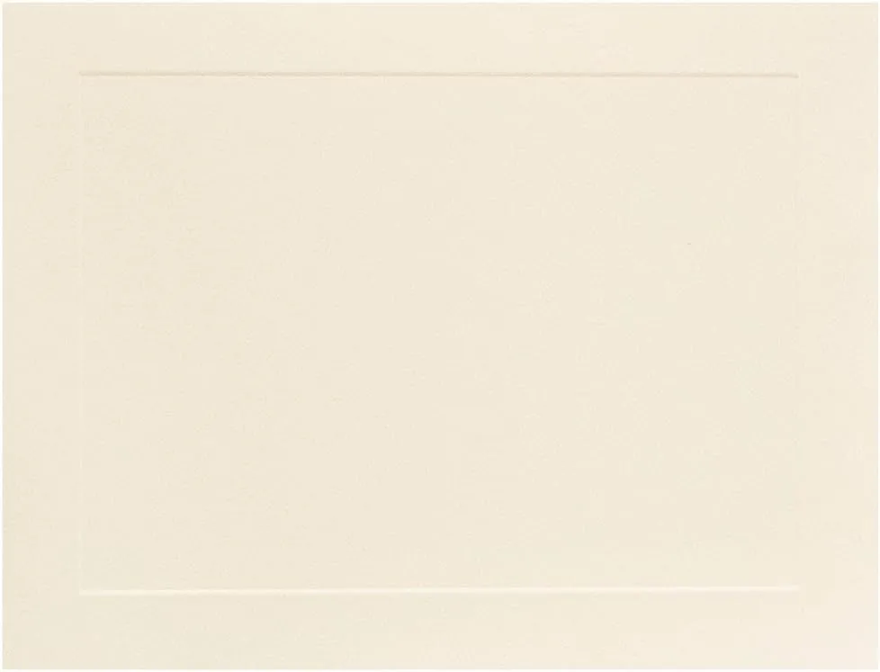 JAM PAPER Blank Flat Note Cards