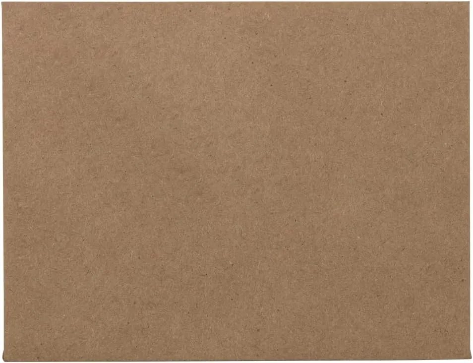 JAM PAPER Booklet Invitation Envelopes, Brown Kraft, Recycled
