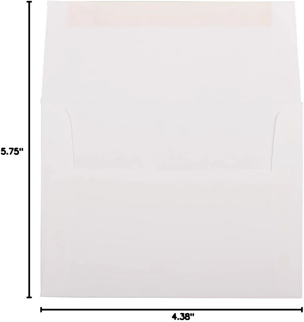 JAM PAPER Booklet Invitation Envelopes