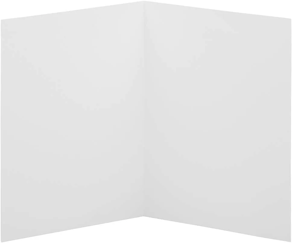 JAM PAPER Strathmore Foldover Cards - 80lb Wove - 25/Pack