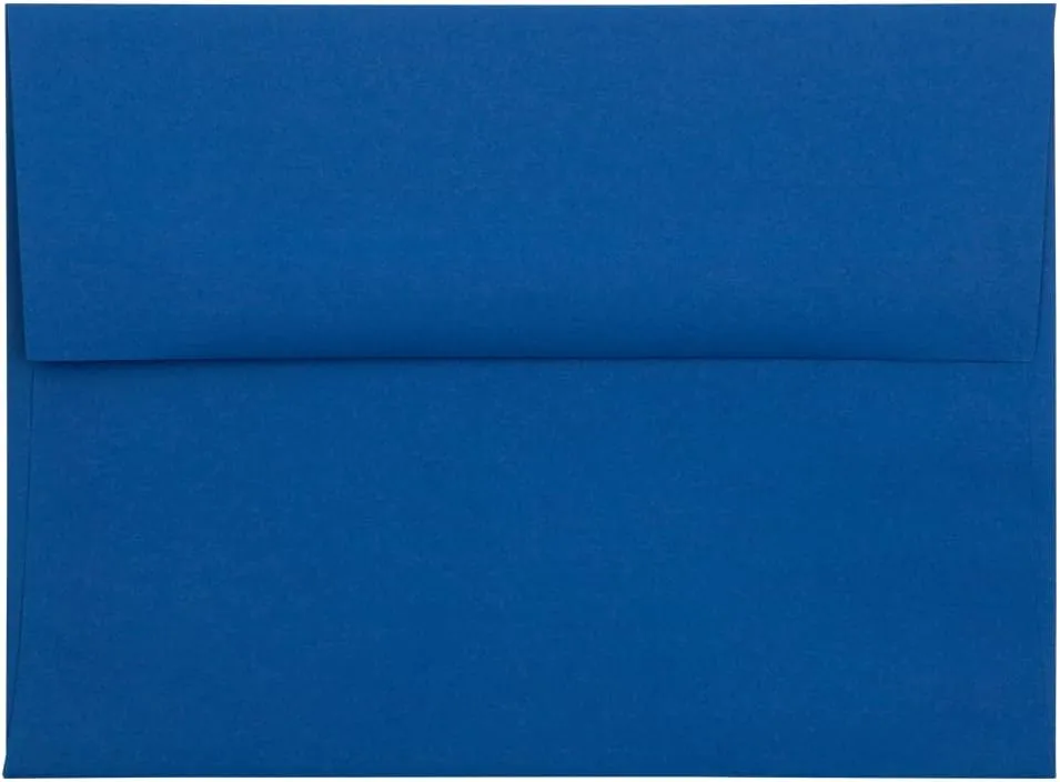 JAM PAPER Premium Invitation Envelopes - Presidential Blue