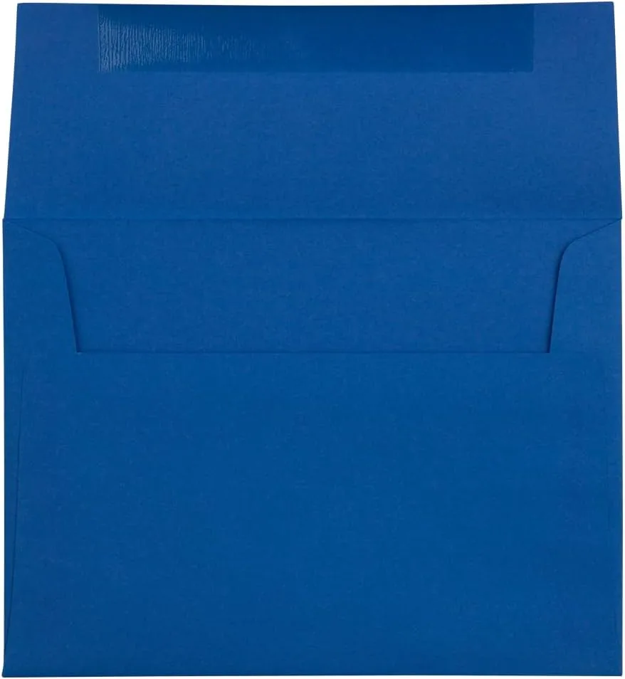 JAM PAPER Premium Invitation Envelopes - Presidential Blue