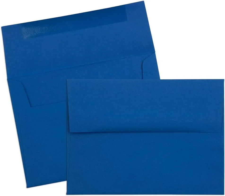 JAM PAPER Premium Invitation Envelopes - Presidential Blue