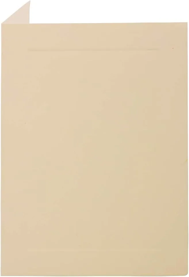 JAM PAPER Strathmore Foldover Cards - 80lb Wove - 25/Pack