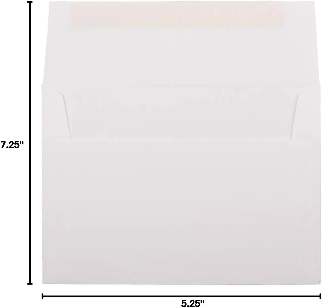 JAM PAPER Booklet Invitation Envelopes