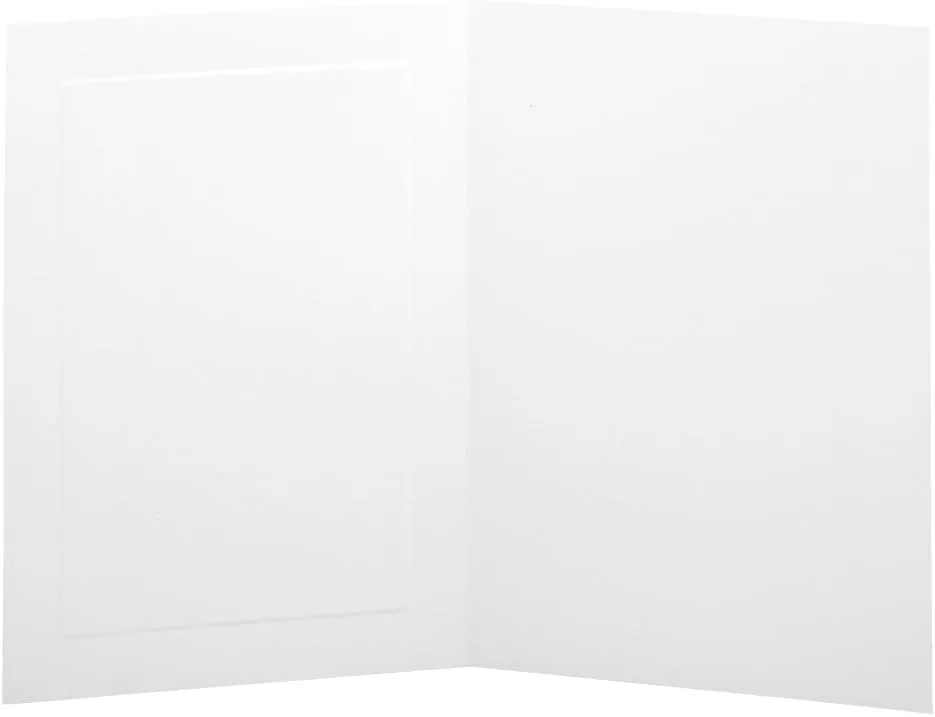 JAM PAPER Strathmore Foldover Cards - 80lb Wove - 25/Pack