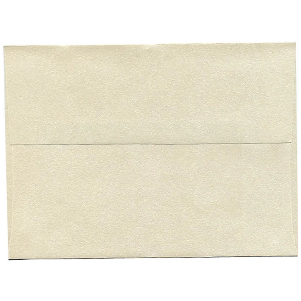 JAM PAPER Opal Stardream Metallic Invitation Envelopes