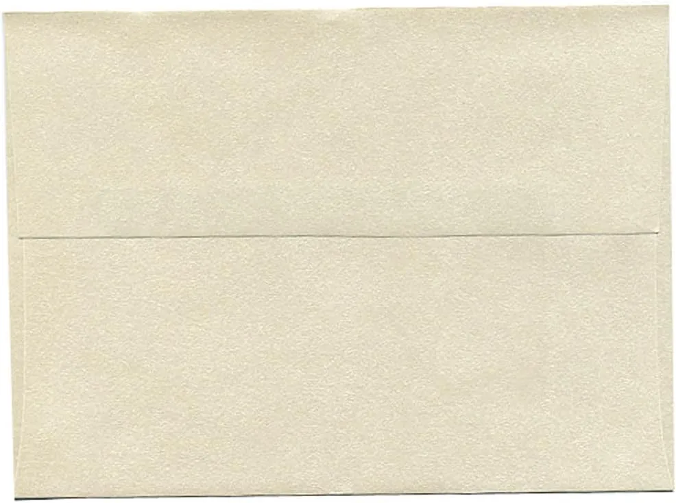 JAM PAPER Opal Stardream Metallic Invitation Envelopes