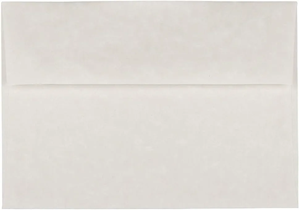 JAM PAPER Parchment Booklet Invitation Envelopes - 24 lb, 30% Recycled