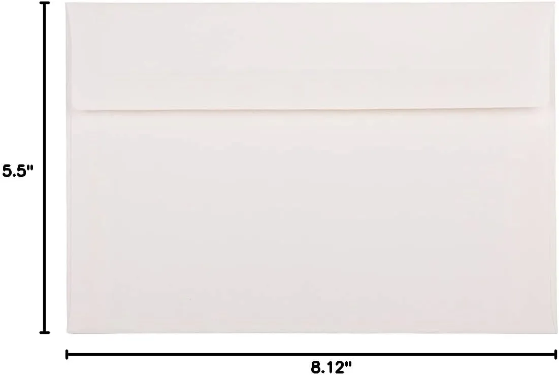 JAM PAPER Booklet Invitation Envelopes
