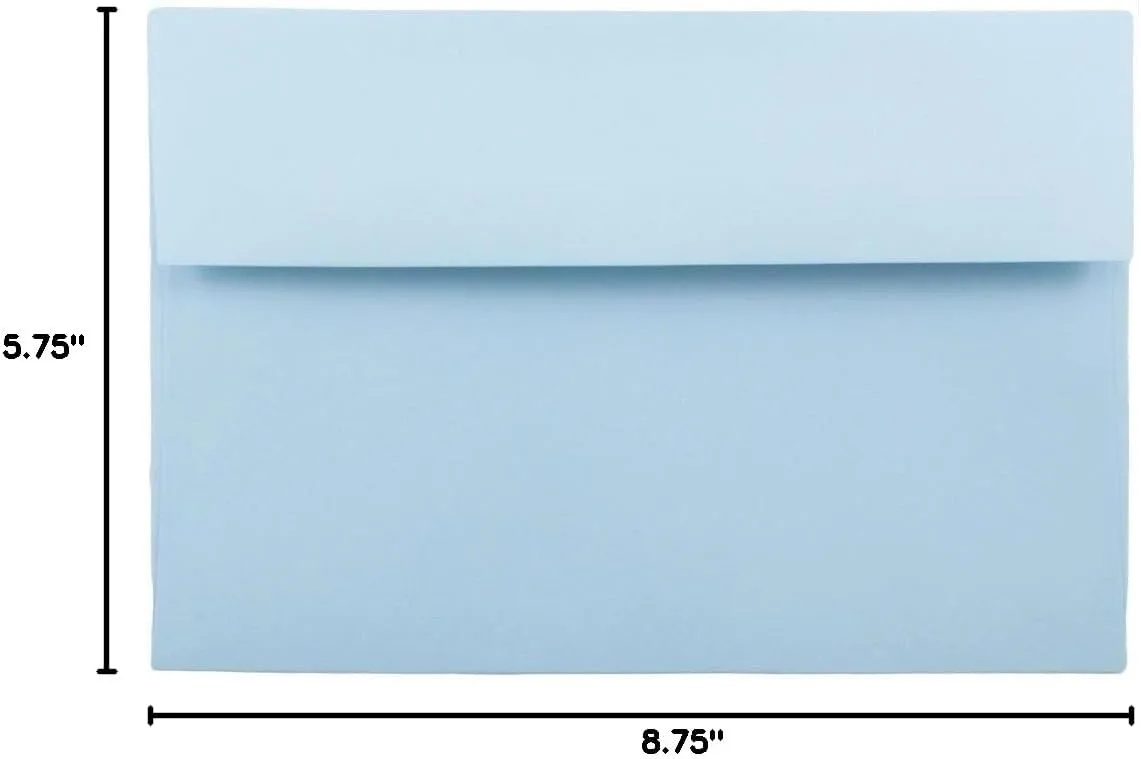 JAM PAPER Premium Booklet Invitation Envelopes