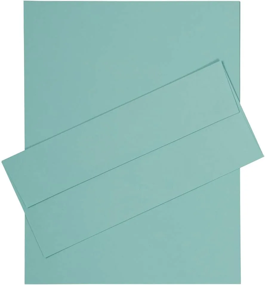 JAM PAPER #10 Business Stationery Set - Envelopes & Letter Paper