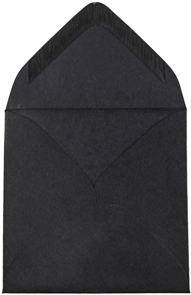 JAM PAPER Square Invitation Envelopes, Gummed Seal, Recycled Content