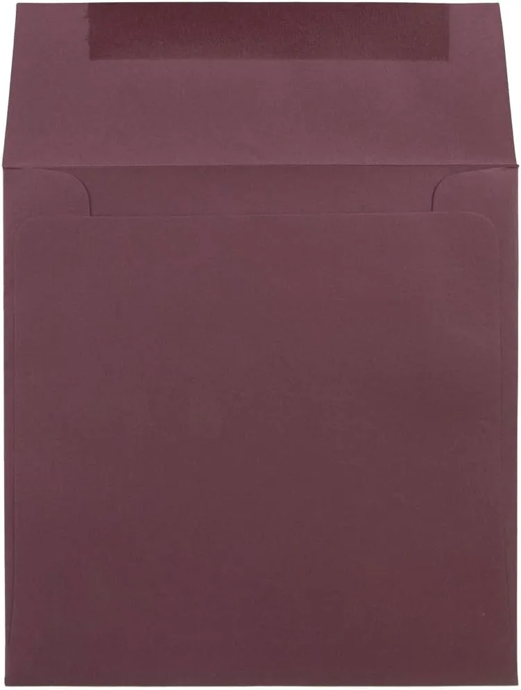 JAM PAPER Color Square Invitation Envelopes