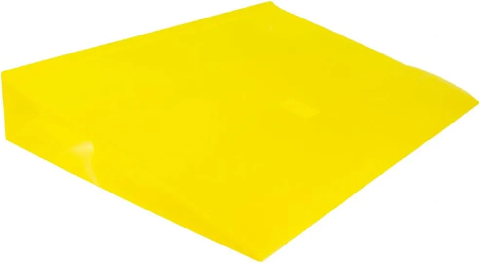 JAM PAPER Plastic Booklet Expansion Envelopes with Hook & Loop Closure - Letter