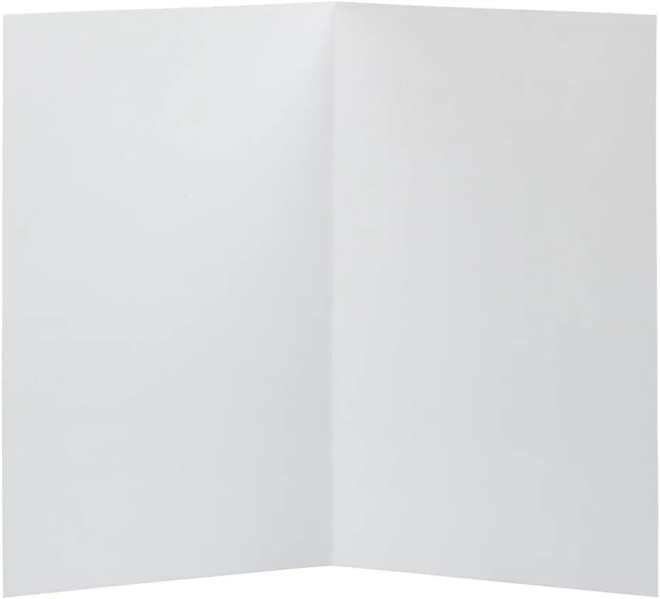 JAM PAPER Strathmore Foldover Cards - 80lb Wove - 25/Pack