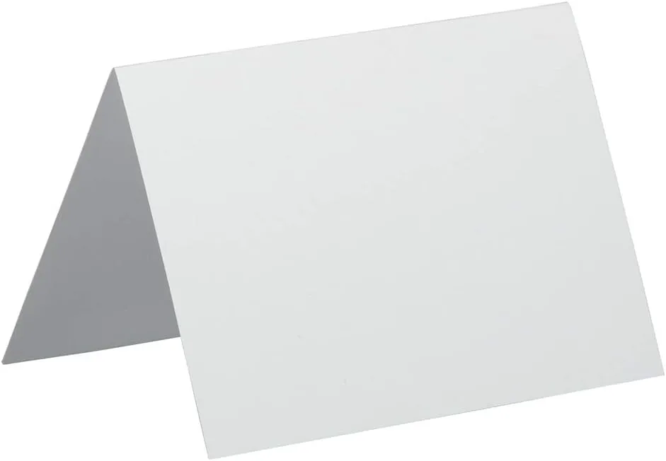 JAM PAPER Strathmore Foldover Cards - 80lb Wove - 25/Pack