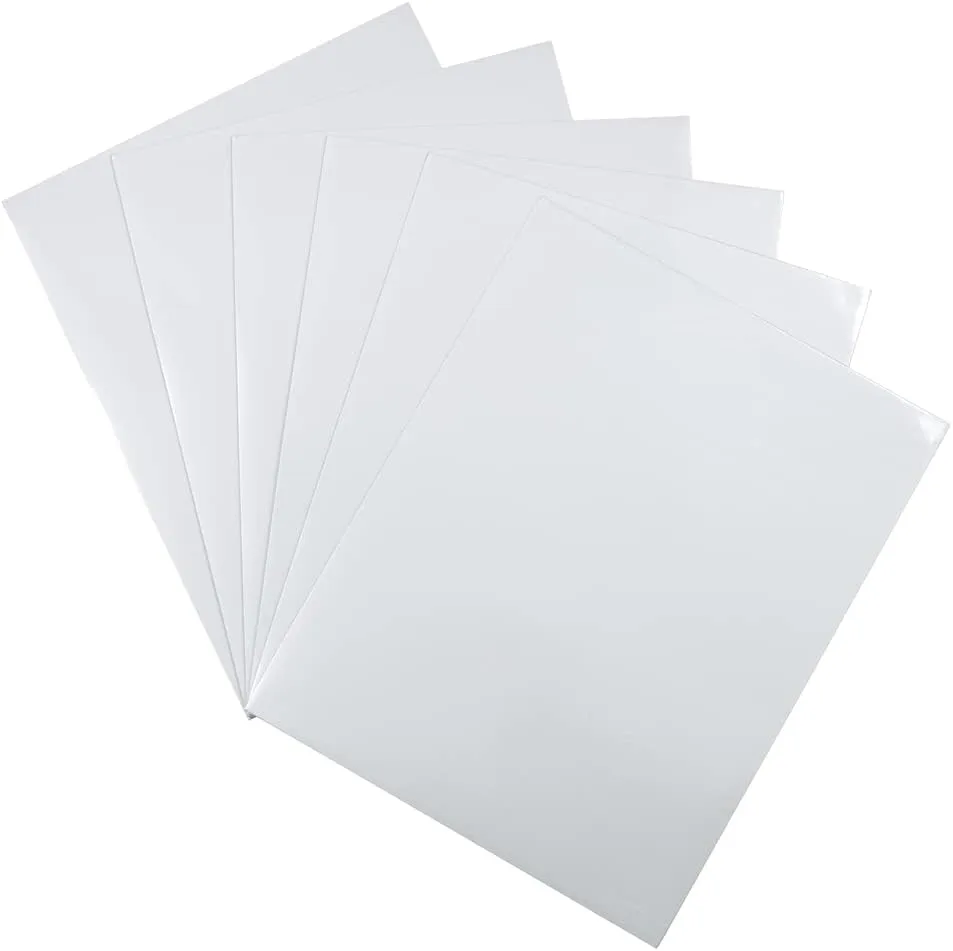JAM PAPER Laminated Two-Pocket Glossy Presentation Folders - Letter Size