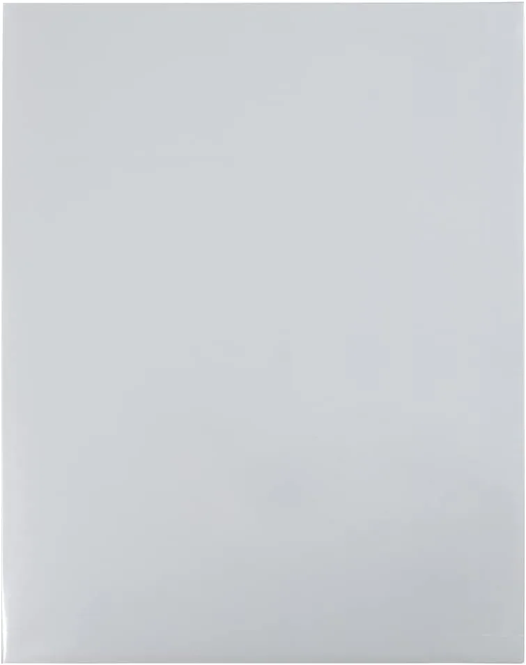 JAM PAPER Laminated Two-Pocket Glossy Presentation Folders - Letter Size