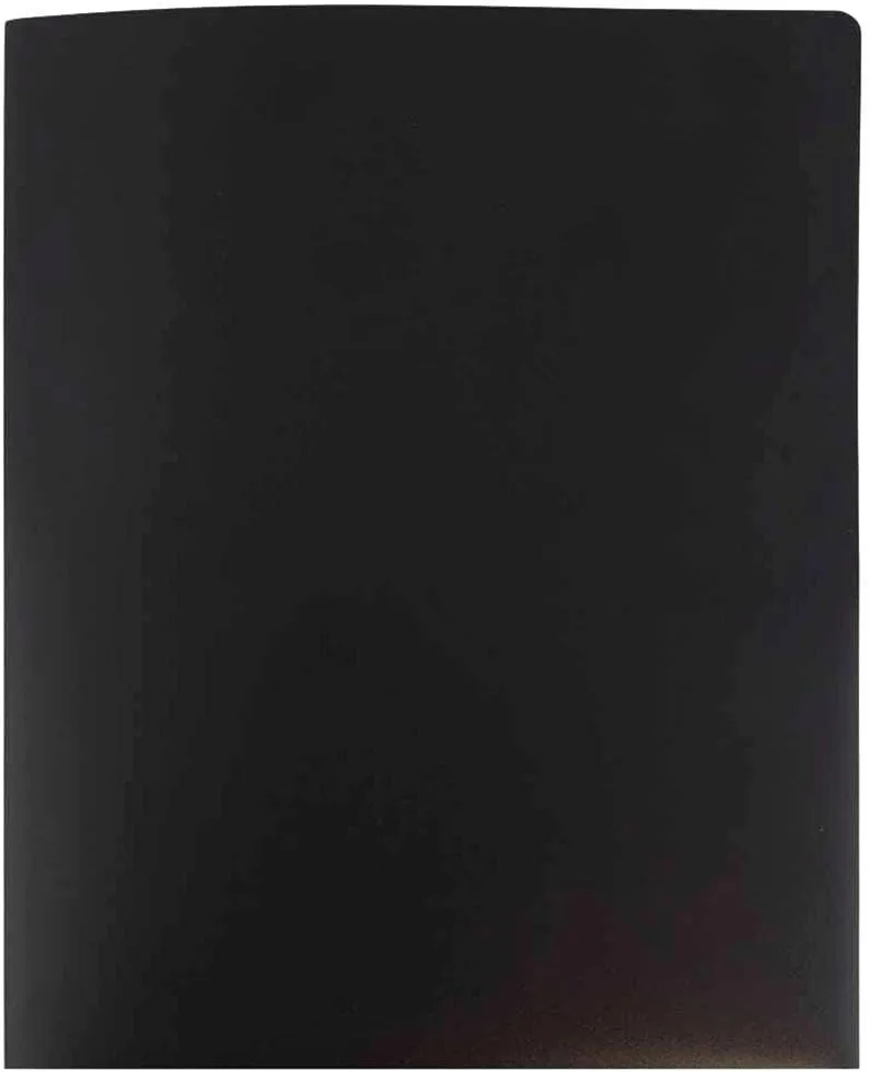 JAM Paper Heavy-Duty 2-Pocket Plastic Presentation Folders - Letter Size