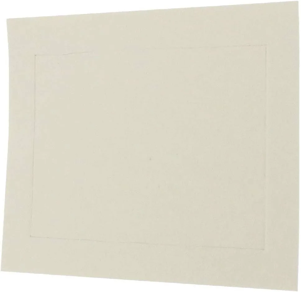 JAM PAPER Blank Flat Note Cards