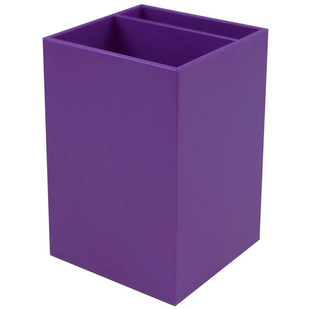 JAM PAPER Plastic Pen Holder - Desktop Pencil Cup