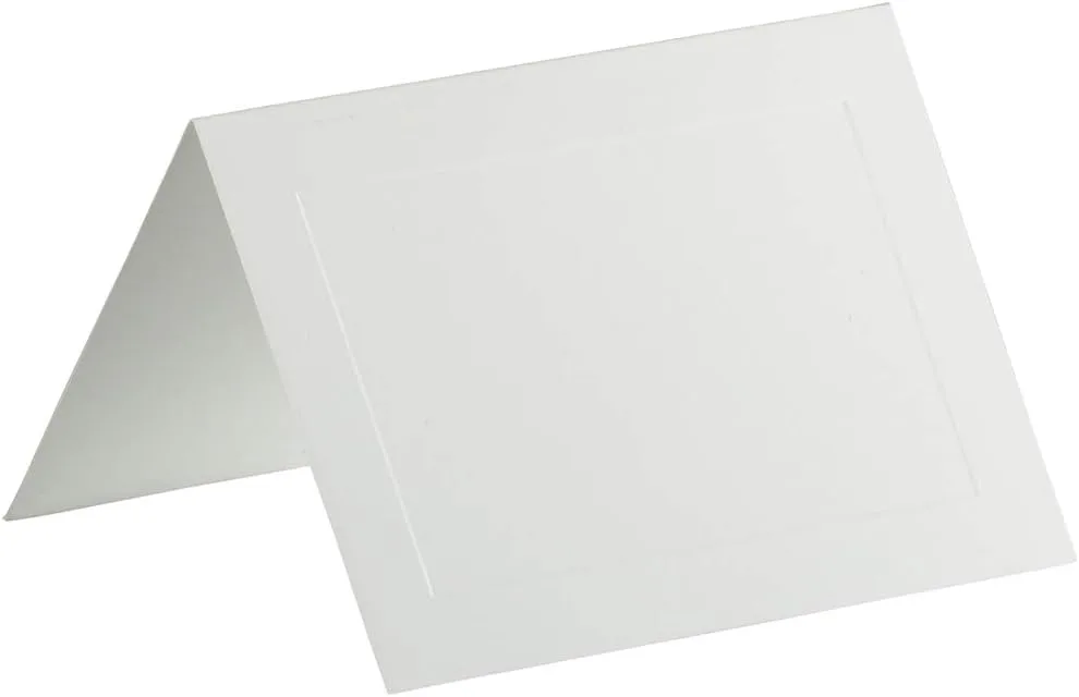 JAM PAPER Strathmore Foldover Cards - 80lb Wove - 25/Pack