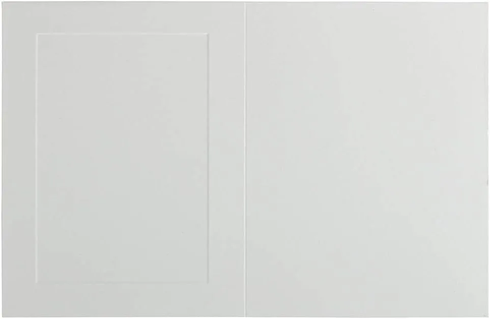 JAM PAPER Strathmore Foldover Cards - 80lb Wove - 25/Pack