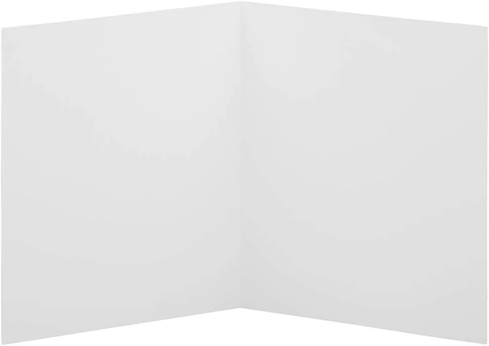 JAM PAPER Strathmore Foldover Cards - 80lb Wove - 25/Pack