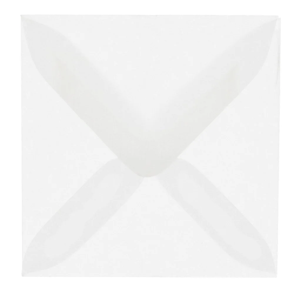 JAM PAPER Translucent Vellum Invitation Envelopes