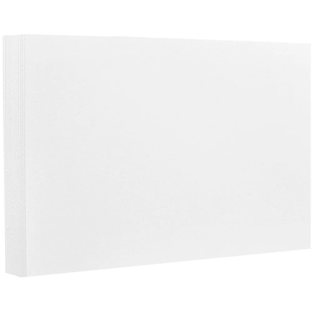 JAM PAPER Blank Flat Note Cards