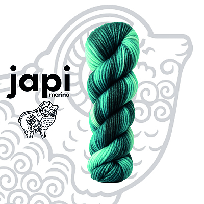 Lana Japi Merino Color 3262 Paquete X 2 Ovillos X 50 Gramos