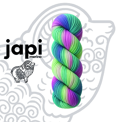 Lana Japi Merino Color 3200 Paquete X 2 Ovillos X 50 Gramos