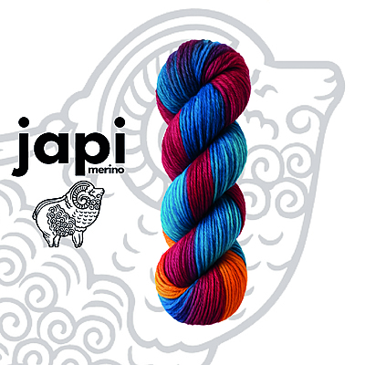 Lana Japi Merino Color 3199 Paquete X 2 Ovillos X 50 Gramos