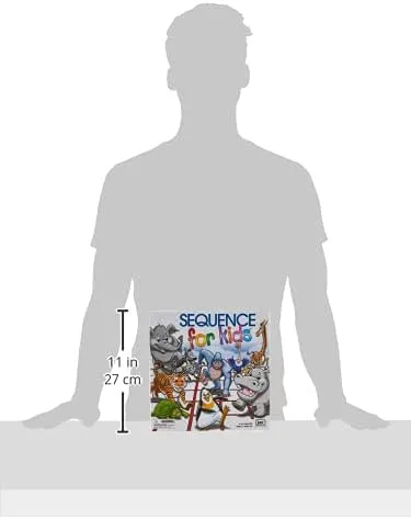 SEQUENCE for Kids -- The 'No Reading Required' Strategy Game by Jax and Goliath, Multi Color