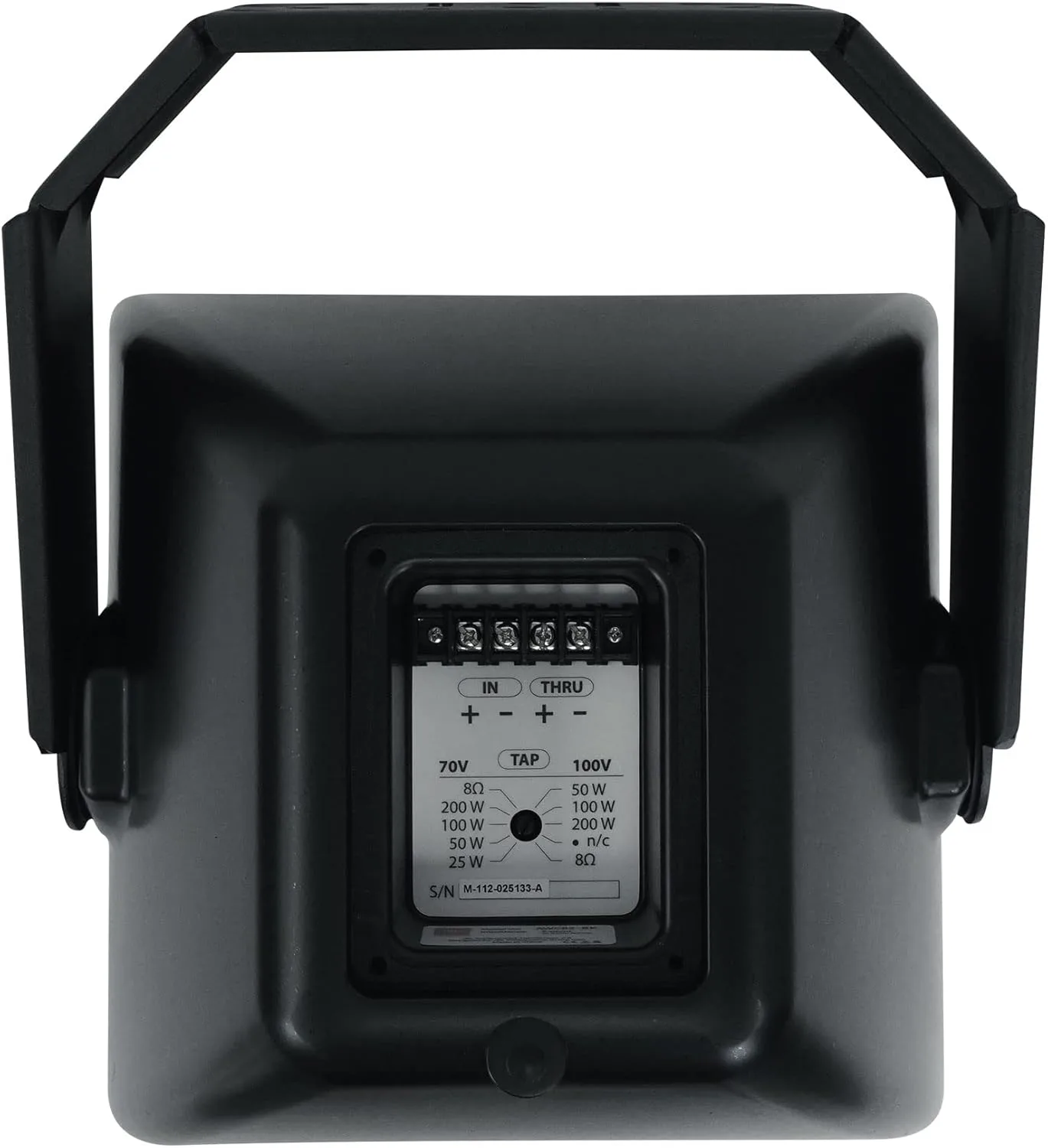 JBL AWC82 All-Weather Compact Loudspeaker - Black