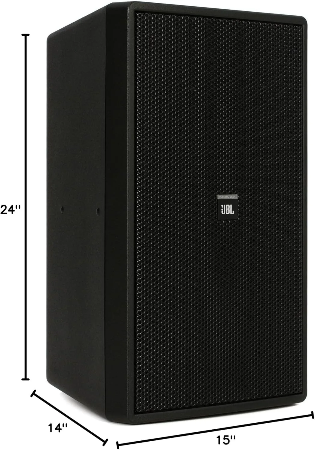 JBL Professional C29AV-1 2-Way Premium 8-Inch Indoor Outdoor Monitor Speaker, Black, 300-Watt
