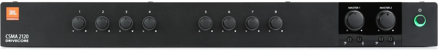 JBL CSMA Two-Channel Commercial Mixer-Amplifier