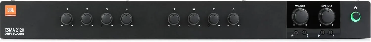 JBL CSMA Two-Channel Commercial Mixer-Amplifier