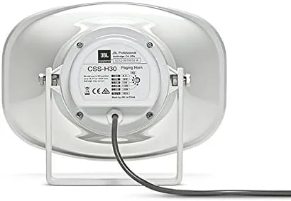 JBL Professional Commercial Solutions CSS-H Weather-Resistant Paging Horn