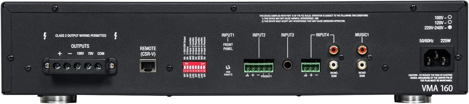 JBL Professional VMA Series Mixer/Amplifier