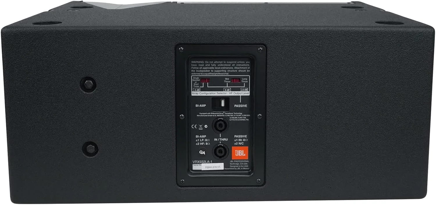 JBL VRX Two-Way Line Array Loudspeaker System