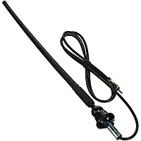 JENSEN 1181067 Top Mount AM/FM Rubber Radio Antenna; 90 Degree Adjustable Angle; 10" Rubber Mast with 60" Cable