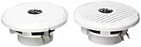 JENSEN 6.5" MSX65R Speaker - White/Silver Grilles - 75W
